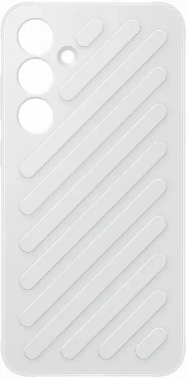 Origineel Samsung Galaxy S24 Plus Hoesje Shield Case Back Cover Wit afbeelding 3