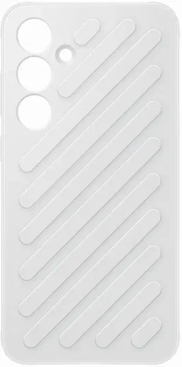 Origineel Samsung Galaxy S24 Plus Hoesje Shield Case Back Cover Wit afbeelding 3