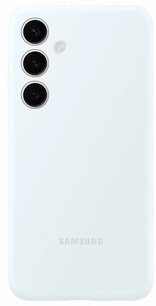 Origineel Samsung Galaxy S24 Plus Hoesje Silicone Case Wit afbeelding 1