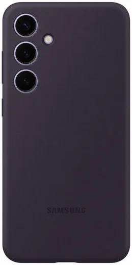 Origineel Samsung Galaxy S24 Plus Hoesje Silicone Case Paars afbeelding 1