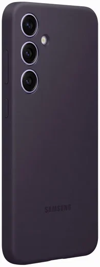 Origineel Samsung Galaxy S24 Plus Hoesje Silicone Case Paars afbeelding 2