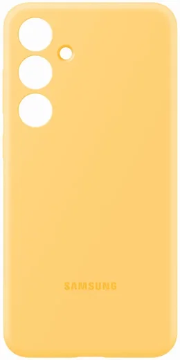 Origineel Samsung Galaxy S24 Plus Hoesje Silicone Case Geel afbeelding 3