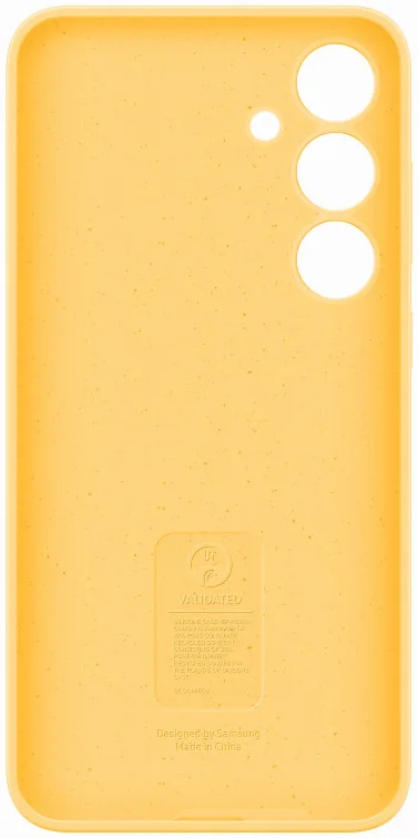 Origineel Samsung Galaxy S24 Plus Hoesje Silicone Case Geel afbeelding 5
