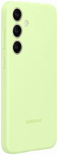 Origineel Samsung Galaxy S24 Plus Hoesje Silicone Case Groen afbeelding 2