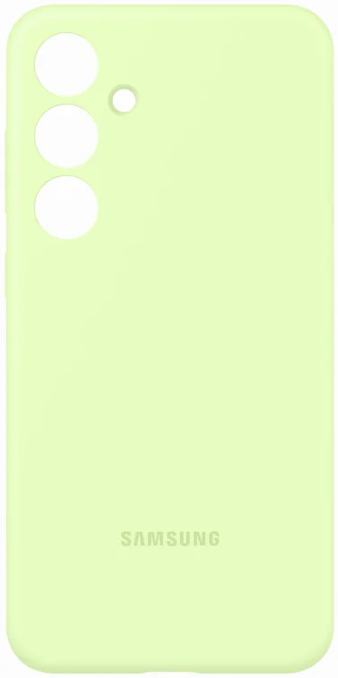 Origineel Samsung Galaxy S24 Plus Hoesje Silicone Case Groen afbeelding 3