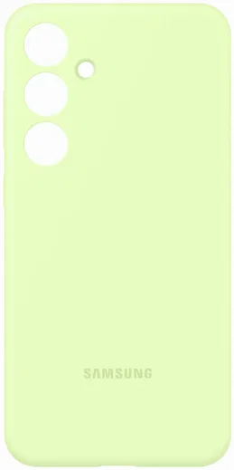Origineel Samsung Galaxy S24 Plus Hoesje Silicone Case Groen afbeelding 3