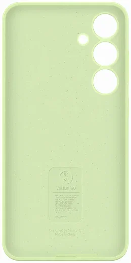 Origineel Samsung Galaxy S24 Plus Hoesje Silicone Case Groen afbeelding 5