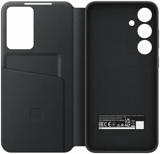 Origineel Samsung Galaxy S24 Plus Hoesje Smart View Wallet Case Zwart afbeelding 7