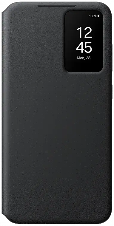 Origineel Samsung Galaxy S24 Plus Hoesje Smart View Wallet Case Zwart afbeelding 1