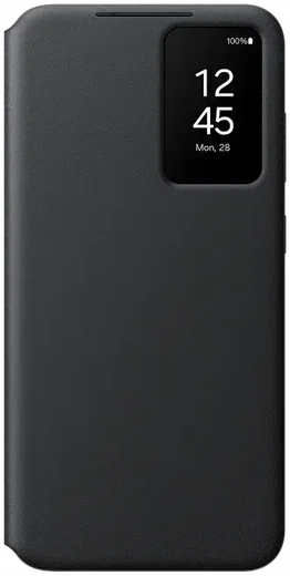 Origineel Samsung Galaxy S24 Plus Hoesje Smart View Wallet Case Zwart afbeelding 1