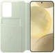 Origineel Samsung Galaxy S24 Plus Hoesje Smart View Wallet Case Groen afbeelding 3