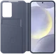 Origineel Samsung Galaxy S24 Plus Hoesje Smart View Wallet Case Paars afbeelding 3