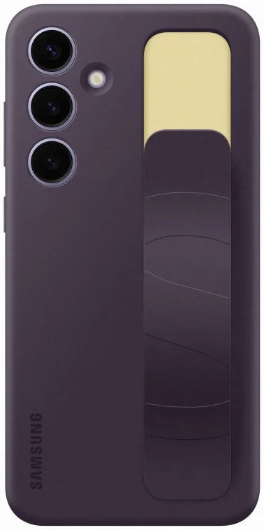 Origineel Samsung Galaxy S24 Plus Hoesje Standing Grip Case Paars afbeelding 1