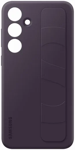 Origineel Samsung Galaxy S24 Plus Hoesje Standing Grip Case Paars afbeelding 4