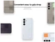 Origineel Samsung Galaxy S24 Plus Hoesje Standing Grip Case Wit afbeelding 3