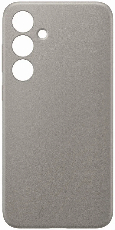 Origineel Samsung Galaxy S24 Plus Hoesje Vegan Leather Case Taupe afbeelding 3