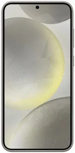 Origineel Samsung Galaxy S24 Plus Hoesje Vegan Leather Case Taupe afbeelding 4