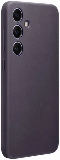 Origineel Samsung Galaxy S24 Plus Hoesje Vegan Leather Case Paars afbeelding 2