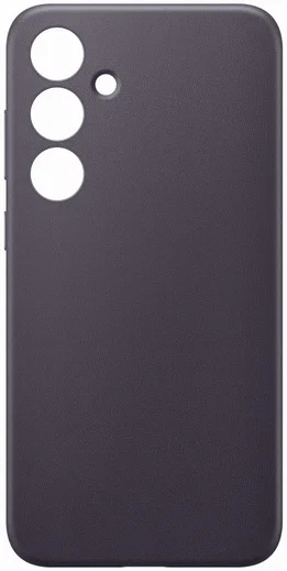 Origineel Samsung Galaxy S24 Plus Hoesje Vegan Leather Case Paars afbeelding 3