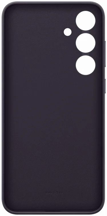 Origineel Samsung Galaxy S24 Plus Hoesje Vegan Leather Case Paars afbeelding 5