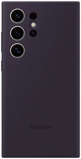 Origineel Samsung Galaxy S24 Ultra Hoesje Silicone Case Paars afbeelding 1