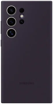 Origineel Samsung Galaxy S24 Ultra Hoesje Silicone Case Paars