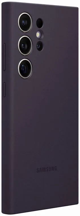 Origineel Samsung Galaxy S24 Ultra Hoesje Silicone Case Paars afbeelding 2