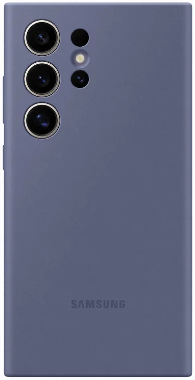 Origineel Samsung Galaxy S24 Ultra Hoesje Silicone Case Violet afbeelding 1