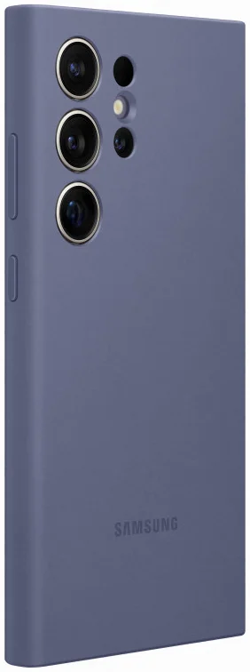 Origineel Samsung Galaxy S24 Ultra Hoesje Silicone Case Violet afbeelding 2