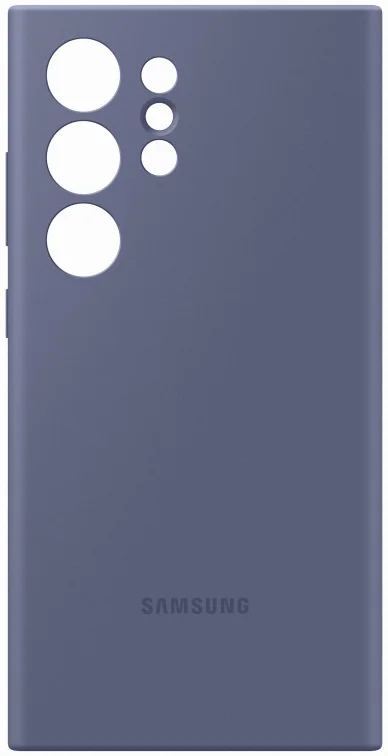 Origineel Samsung Galaxy S24 Ultra Hoesje Silicone Case Violet afbeelding 7