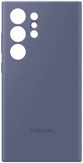 Origineel Samsung Galaxy S24 Ultra Hoesje Silicone Case Violet afbeelding 7