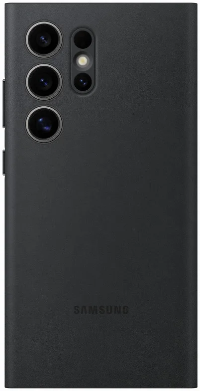 Origineel Samsung Galaxy S24 Ultra Hoesje Smart View Wallet Case Zwart afbeelding 6