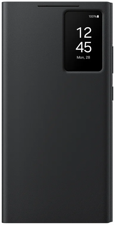 Origineel Samsung Galaxy S24 Ultra Hoesje Smart View Wallet Case Zwart afbeelding 1