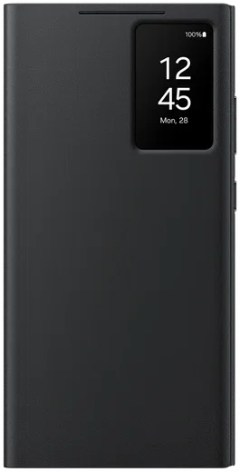 Origineel Samsung Galaxy S24 Ultra Hoesje Smart View Wallet Case Zwart afbeelding 1