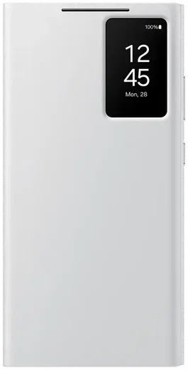 Origineel Samsung Galaxy S24 Ultra Hoesje Smart View Wallet Case Wit afbeelding 1