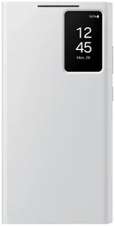 Origineel Samsung Galaxy S24 Ultra Hoesje Smart View Wallet Case Wit afbeelding