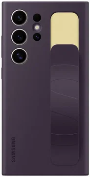 Origineel Samsung Galaxy S24 Ultra Hoesje Standing Grip Case Paars