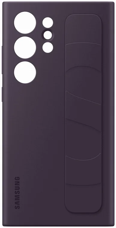 Origineel Samsung Galaxy S24 Ultra Hoesje Standing Grip Case Paars afbeelding 5