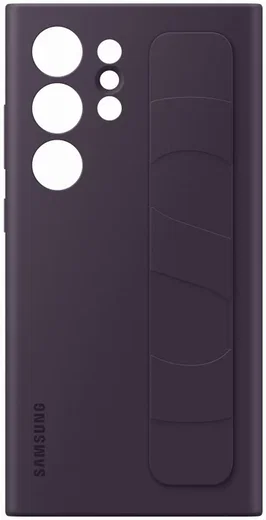 Origineel Samsung Galaxy S24 Ultra Hoesje Standing Grip Case Paars afbeelding 5