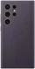 Origineel Samsung Galaxy S24 Ultra Hoesje Vegan Leather Case Paars afbeelding 1