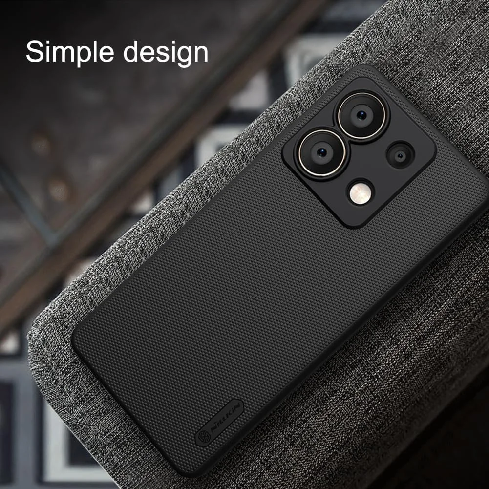 Nillkin Super Frosted Shield Xiaomi Redmi Note 13 5G Hoesje Blauw afbeelding 5