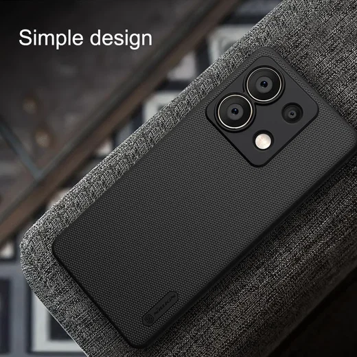 Nillkin Super Frosted Shield Xiaomi Redmi Note 13 5G Hoesje Blauw afbeelding 5