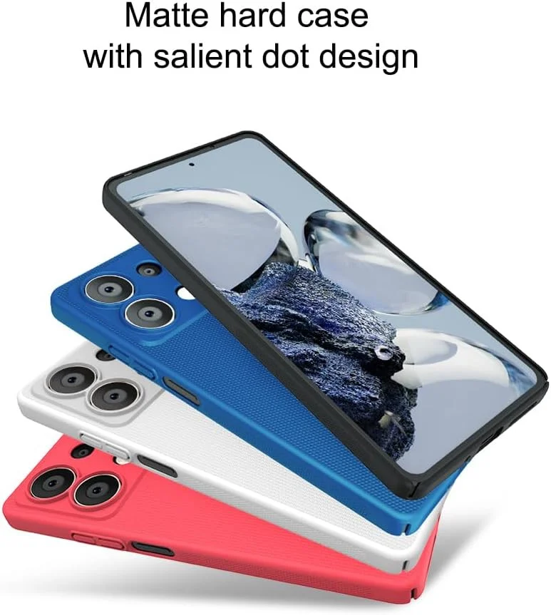 Nillkin Super Frosted Shield Xiaomi Redmi Note 13 5G Hoesje Blauw afbeelding 6