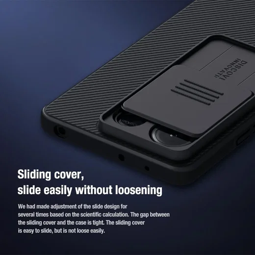 Nillkin CamShield Xiaomi Redmi Note 13 5G Hoesje Camera Slider Blauw afbeelding 4