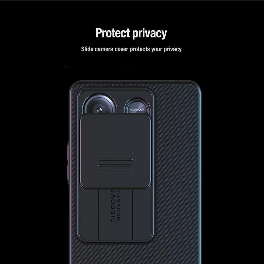 Nillkin CamShield Xiaomi Redmi Note 13 5G Hoesje Camera Slider Blauw afbeelding 6