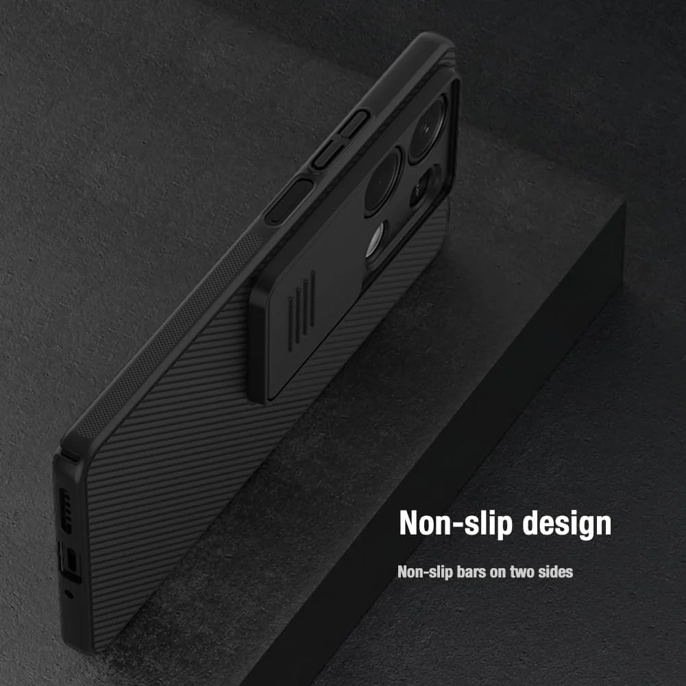 Nillkin CamShield Xiaomi Redmi Note 13 5G Hoesje Camera Slider Blauw afbeelding 8