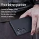 Nillkin Frosted Shield Samsung Galaxy S24 Plus Hoesje MagSafe Zwart afbeelding 2