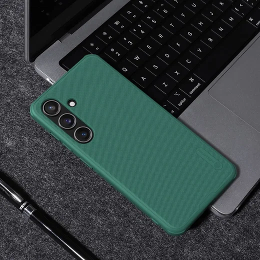 Nillkin Frosted Shield Samsung Galaxy S24 Plus Hoesje MagSafe Zwart afbeelding 7