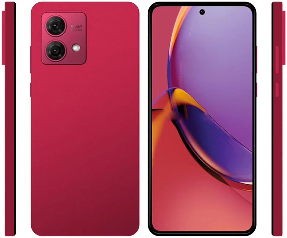 Motorola Moto G84 Hoesje Dun TPU Back Cover Transparant afbeelding 5