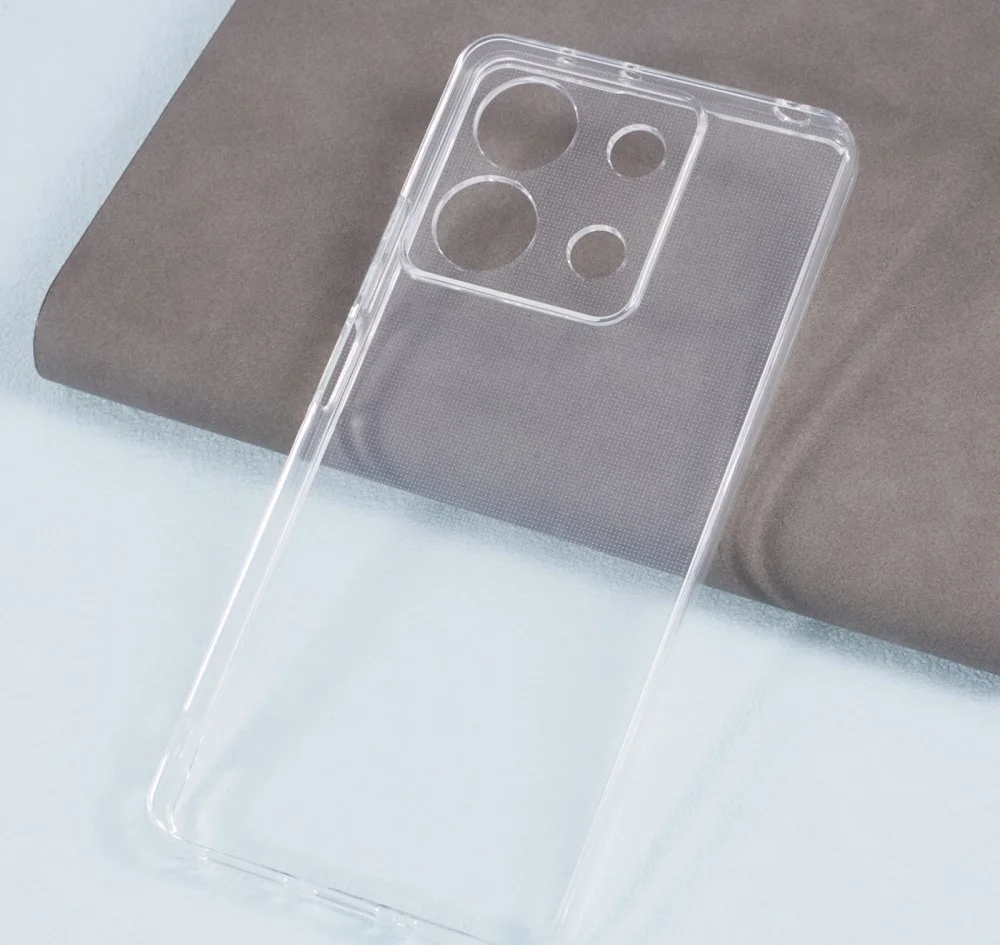 Xiaomi Redmi Note 13 5G Hoesje Dun TPU Back Cover Transparant afbeelding 3